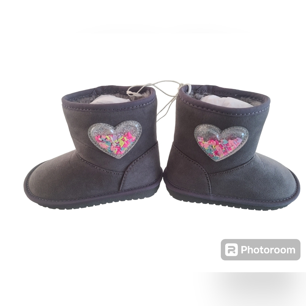 The Children's Place baby Girl Boots Gray Size 6